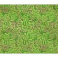 thumbnail image 4 of oneOone Cotton Flex Dark Green Fabric Batik Dress Material Fabric Print Fabric By The Yard 40 Inch Wide, 4 of 4