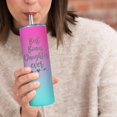 thumbnail image 2 of Best Bonus Daughter Gifts for Daughter In Law Birthday Mothers Day Gift from Mom Dad 20 oz Bonus Daughter Skinny Tumbler Christmas Gift For Step Daughter From Mother Father Cup Gifts with Lid Straw, 2 of 6
