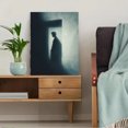 thumbnail image 5 of Mysterious Silhouette Doorway Canvas Print, Decor for Living Room, Bedroom, Office, Study, Hotel Lobby, Hallway, 5 of 8
