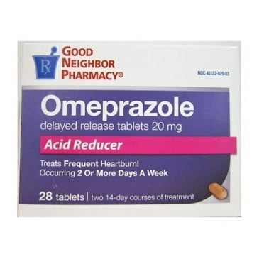 GNP Delayed-Release Acid Reducer Omeprazole 28 Tablets