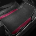 thumbnail image 4 of FH Group Carpet Non Slip Burgundy Car Floor Mats, Universal Fit 4pc Full Set with Air Freshener, 4 of 6