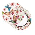 thumbnail image 2 of Vsdgher Watercolor Floral With Butterflies Print Stool Covers Round,Stretch Round Stool Covers Washable Stool Cushion Slipcover Elastic Chair Covers for 12-14 Inch Chair, 2 of 7