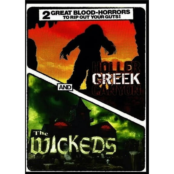 Horror Double Feature: Holler Creek Canyon and the Wickeds (DVD), All Channel Films, Horror