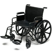 Graham-Field 3G010450 Everest & Jennings Traveler HD Bariatric Wheelchair, Holds 500 lbs., 22" Wide Seat