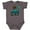Charcoal Grey, variant on Inktastic Believe Boys or Girls Baby Bodysuit