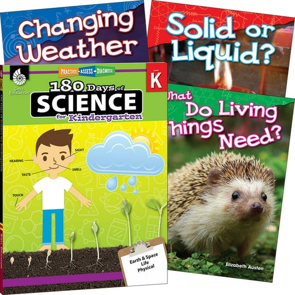 Learn-At-Home: Learn-At-Home: Science Bundle Grade K: 4-Book Set (Other)