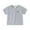 Grey, variant on Gubotare Toddler Shirts Girls' Short Sleeve T Shirts Crop Top Short Sleeve Round Neck Loose Basic Tees for Summer (Green,Size 5-6 Years)