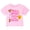 Happy Build Pink, variant on Little Girls' Short Sleeve Graphic T-Shirt Happy Build Pink