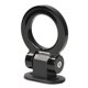 thumbnail image 5 of Gancho decorativo para remolque de coche, estilo de anillo de carreras, gancho de remolque para parachoques (negro), 5 of 9