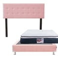thumbnail image 1 of Colchón Matrimonial + Box Pink + Cabecera Bilbao Spring Air Dicasa Monaco, 1 of 8