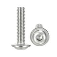 thumbnail image 1 of Unique Bargains M6 x 25mm 304 Stainless Steel Flanged Button Head Socket Cap Screws 20 Pack, 1 of 5