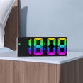 thumbnail image 3 of Despertadores electrónicos LED digitales Reloj de mesa de acrílico con repetición para dormitorio JShteea El nuevo, 3 of 8