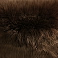thumbnail image 4 of Benjara BM318539 20 in. Throw Pillow, Faux Fur Polyester - Plush Textured Brown - Set of 4, 4 of 5