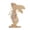 B, variant on FEOLGEHLY Easter Decorations, Easter Bunny Wooden Ornaments Decoration Ins Home Europe And The United States Crafts Wooden Bunny Desktop Scandinavian Decoration for Easter Gifts