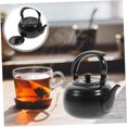 thumbnail image 4 of NUOLUX Elegant Stove Top Kettle in Black Stainless Steel for Tea Lovers 1Pcs, 4 of 8