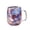 B, variant on 450ml Double Wall Glass Coffee Mugs Flower Coffee Mug Insulated Clear Espresso Cups for Cappuccino Tea Latte Hot Beverages Glasses (The color and position of the flowers are random)