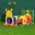 thumbnail image 2 of Caterpillar Tunnel Kids Outdoor Play Toy 59 Inches Long Non Toxic PP for Toddlers 3 6 Years Old, 2 of 7