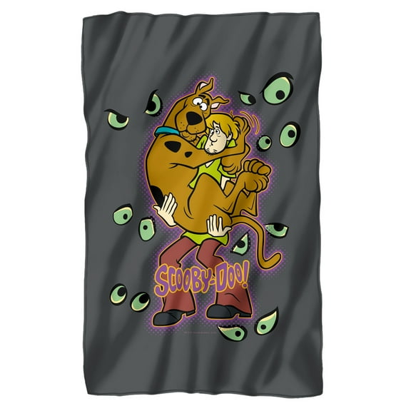 Scooby Doo Being Watched Fleece Blanket 36' x 58',Being Watched