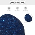 thumbnail image 5 of Xecao Sparkling Blue Glitter Print Knit Hat,Winter Beanie for Men Women, Beanie Soft Warm Ski Stocking Cuffed Cap, 5 of 7