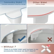 SAMODRA Bidet Attachment, Non-Electric Toilet Bidet Seat with Adjustable Water Pressure