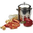 thumbnail image 1 of (1, DESIGN 1) - RSVP PAIL-SM Steel Compost Pail, 1.9l, 1 of 6