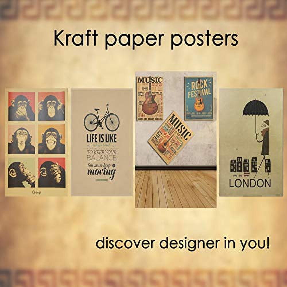 IDL Heavy Duty Kraft Paper Roll - 18" X 720' (50 Lb), Brown Wrapping Paper For Packing, Gifts, & Crafts