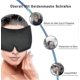 thumbnail image 5 of 100% Mulberry Silk Sleep Mask Eye Mask With Adjustable Headband For Men, 5 of 5
