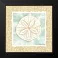 thumbnail image 2 of Zarris, Chariklia 15x15 Black Modern Framed Museum Art Print Titled - Ocean Sanddollar, 2 of 5