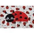 thumbnail image 4 of NLVRBC Toddler Girls Zip Up Ladybug Hoodies Kids All-Over Print Jacket With Hood 4T, 4 of 7