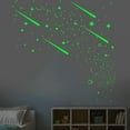 thumbnail image 4 of Color Changing Glow-in-the-Dark Star Wall Stickers for Bedroom Decor, Nighttime Room Accent, Party Wall Decorations, Safe Fluorescent Stickers for Indoor Use, 4 of 5