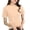 Khaki, variant on Staron Women Casual T-Shirt Round Neck Short Sleeve Pullover Solid Color Basic Tee Top, White L