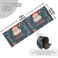 thumbnail image 5 of Yayeee Runner Rug for Bedroom 2'x6' Machine Washable Hallway Non Slip Mat, Blue Christmas Santa, 5 of 8