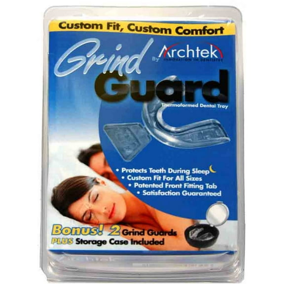 Archtek Grind Guard Bonus with 3" mirrored case, 2 ea (Pack of 2)