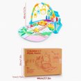 thumbnail image 3 of Rirozkan Baby Gym Play Mat, Activity Gym with Kick Piano and Hanging Toys, Large Tummy Time Pad, Sensory Playmat for Infants and Newborns, 3 of 7