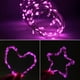 thumbnail image 5 of Fairy Lights EXF 50 LED, color rosa, funciona con pilas de 16 pies, paquete de 4, 5 of 6