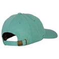 thumbnail image 4 of Oklahoma Mistletoe with Map Embroidered Unstructured Washed Cap - Mint OSFM, 4 of 5