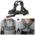 thumbnail image 4 of Chaleco para silla de ruedas Arnés de pecho de sujeción para discapacitados Antideslizante Correa fácil de operar - Sistemas de arnés de sujeción Colcomx Cinturón de seguridad para silla de ruedas, 4 of 8
