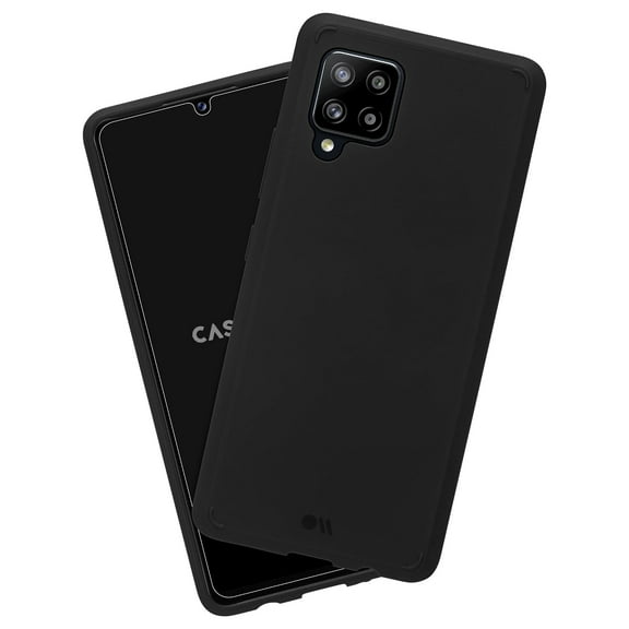 Case-Mate Samsung Galaxy A42 Case and Screen Protector - Black