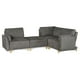 thumbnail image 3 of Sala Modular Makora Morelli Memory Foam Oxford Chenille De 4 módulos, 3 of 9