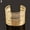 Gold, variant on Women's Multilayer Metal Wires Strings Open Bangle Wide Cuff Bracelet