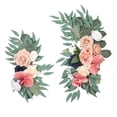 thumbnail image 5 of 2x Wedding Arch Flower Artificial Flower Arch Decor Rustic Floral Arrangement Decorative Centerpiece Garland for Wedding Reception Window B, 5 of 10