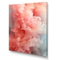 thumbnail image 2 of Designart "Radiant Pink Polar Smoke I" Abstract Canvas Wall Art - Modern Pink Abstract Entryway Wall Art, 2 of 6