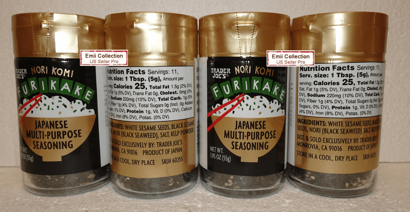 TJ Nori Furikake (4x55g) - Spice blends for - Walmart Business