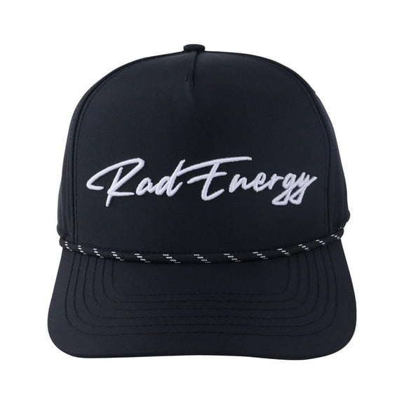 RadEnergy Black Unisex EMF Protection Hat – Silver Fiber Shielding Cap for Men & Women, Stylish and Comfortable, Black