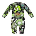 thumbnail image 5 of Invader Zim Baby Onesie Romper Footless Infant Long Sleeve Jumpsuit for Boys Girls, 5 of 8