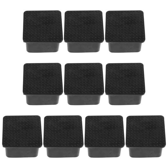 10pcs Soft Rubber Anti-Slip Chair Leg Covers Furniture Protectors for Tables Chairs Shelves