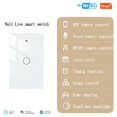 thumbnail image 2 of WiFi Tuya interruptor de Control de luz de casa inteligente Null Live US y Eu aplicación remota Control temporizador táctil interruptor inteligente RF433 pegatina gratis, 2 of 5