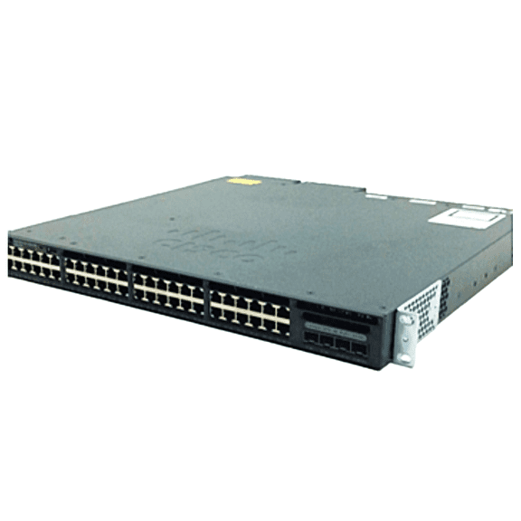 Pre-Owned Cisco Catalyst 3650 Series 48 Port Switch - Model: WS-C3650-48FD-L (Good)