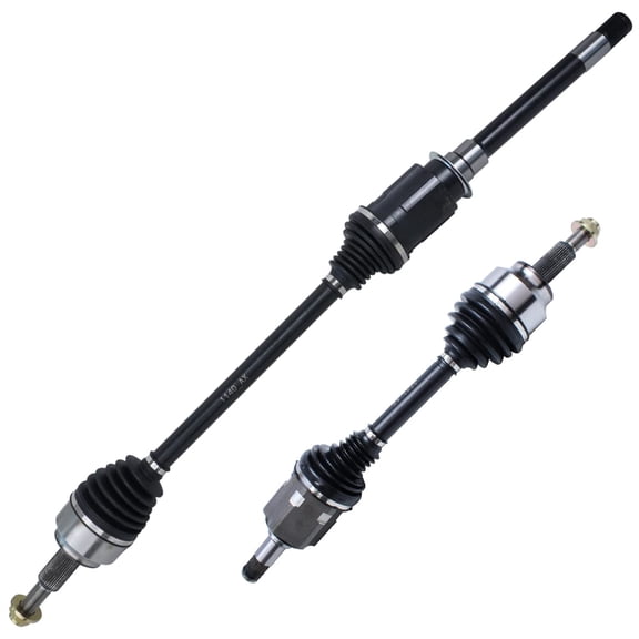 Detroit Axle - AWD Front CV Axle Shafts Assembly for 2011-2021 Jeep Grand Cherokee 2011-2025 Dodge Durango 2012 2013 2014 2015 2016 2017 2018 2019 2020
