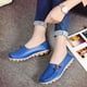 thumbnail image 4 of XIHAHA zapato Primavera Verano zapatos planos de cuero para mujer mocasines suaves de enfermera para mujer Zapatos de baile zapatos de conductor para mujer, 4 of 5